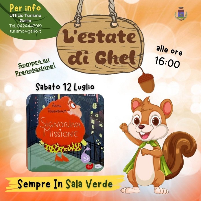 L'ESTATE DI GHEL: lettura animata