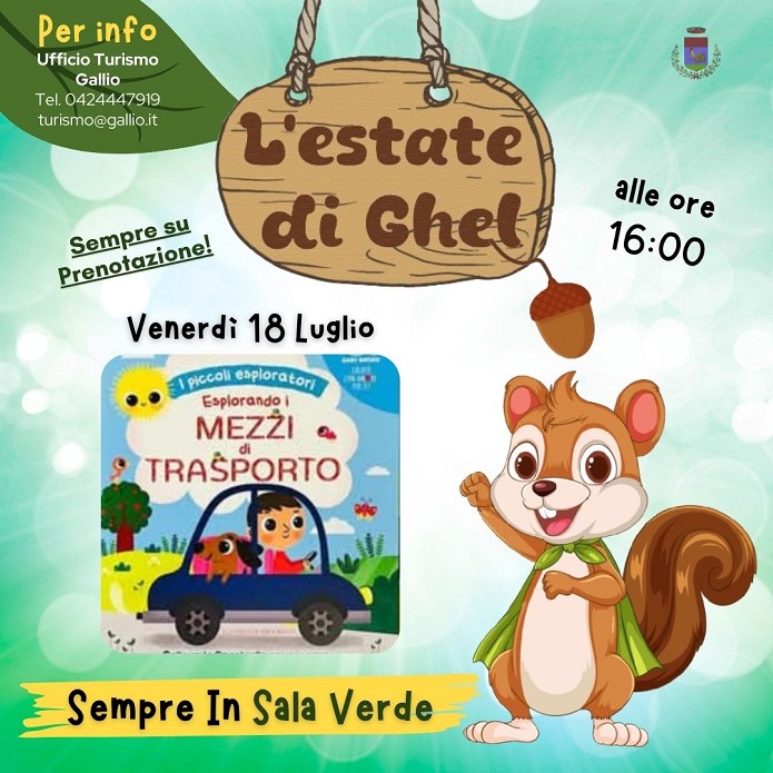 L'ESTATE DI GHEL: lettura animata