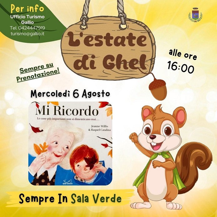 L'ESTATE DI GHEL: lettura animata
