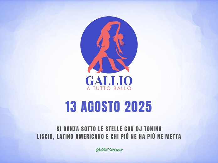 Gallio a tutto ballo